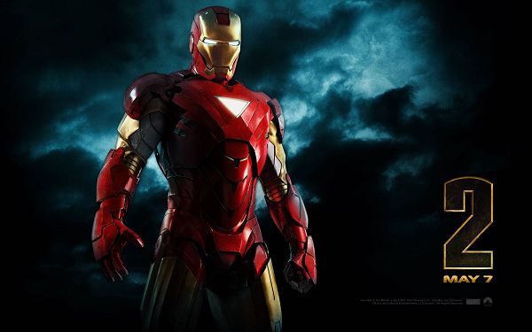 2010 Iron man 2 Post in 1920x1200 Pixel, the Man All on His Own in Standing, You Bet He is Hard to Beat - TV & Movies Post
