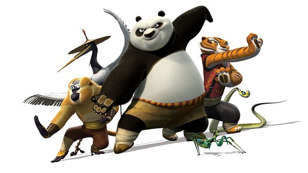 2011 Kung Fu Panda Post in 1920x1080 Pixel, All Guys in Master Pose, They Must be Hard to Beat, Don't Fight Against Them - TV & Movies Post
