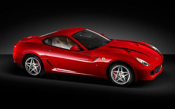 A Red Ferrari Car in the Stop, Fast Speed Can be Expected, No Wonder a Luxurious Sports Car, Shall Look Good on Your Digital Devices - HD Ferrari Car Wallpaper