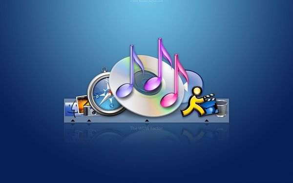 Apple MAC iTunes HD Post in Pixel of 1680x1050, All Dancing Disks and Tunes, They Shall Add Liveliness to Your Device - TV & Movies Post