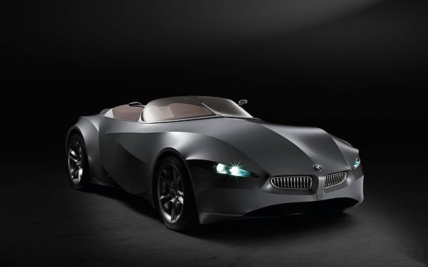 BMW Gina Concept Post in Pixel of 1920x1200, Gray Car Under Spotlight, Lights Are All on, Looking Decent and Luxurious - HD Cars Wallpaper