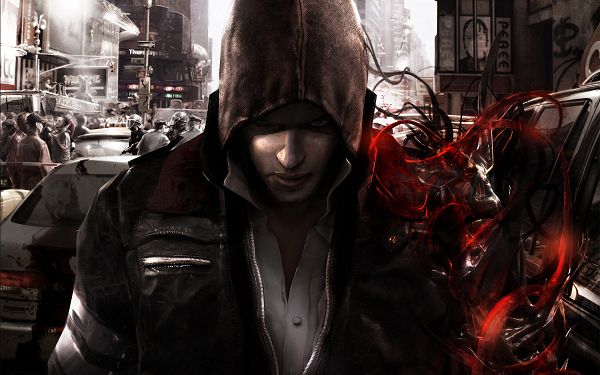 Big Boy in Thick Jacket and Hat, World Has Gone into a Mess, the Whole Scene is Quite Depressing, Go and Save the World - HD Games Wallpaper