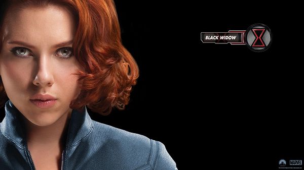 Black Widow in Avengers Movie Available in High Quality, the Cool Lady Boasts of Her Strong Fighting Capacity, Beautiful and Impressive - TV & Movies Wallpaper