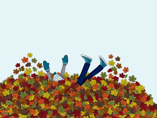 Cute Images, Embrace the Colorful and Fruitful Autumn, Jump into Fall