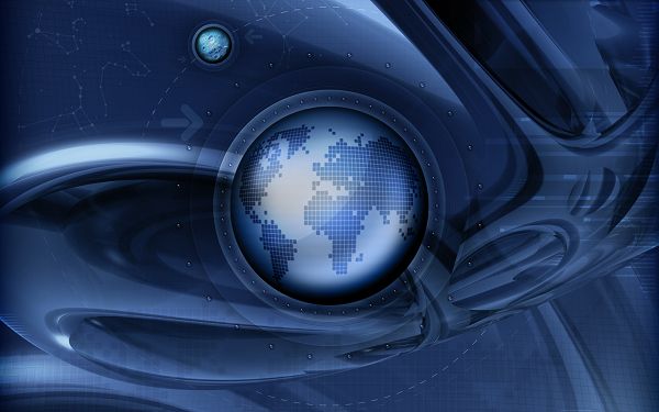 Free Download Creative Wallpaper - Digital World Wallpaper Showing a Fast World, Can You Follow It?