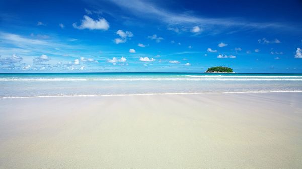 Free Scecery Wallpaper - What the Beach is Like at  Fine Days?