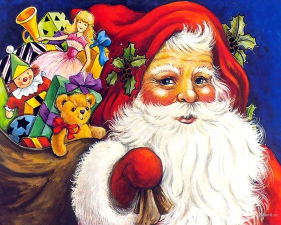 Free Wallpaper: Santa Claus Is Coming