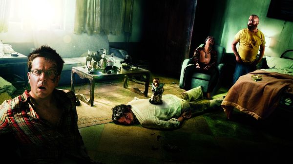 Hangover in 1920x1080 Pixel, One Guy in the Room is Dying, All the Others Frozen, You Will All be Under Suspection - TV & Movies Wallpaper