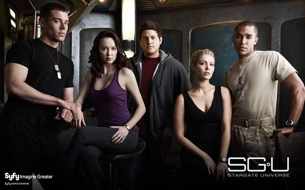 SGU Stargate Universe Post in 1920x1200 Pixel, Good-Looking Men and Women, Ladies Have Taken a Seat, Learn from These Gentlemen - TV & Movies Post