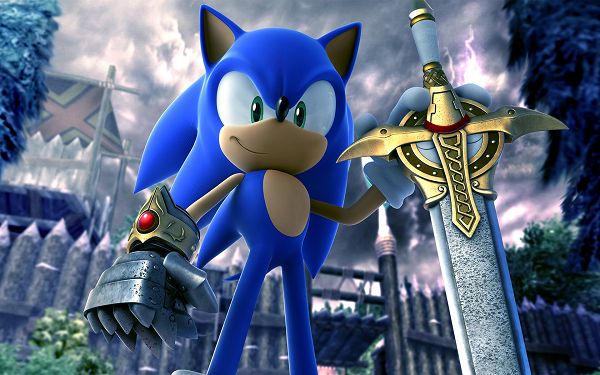 Sonic & The Black Knight Post in Pixel of 1920x1200, Blue Boy in Determined and Tough Facial Expression, Fun to Look at - TV & Movies Post