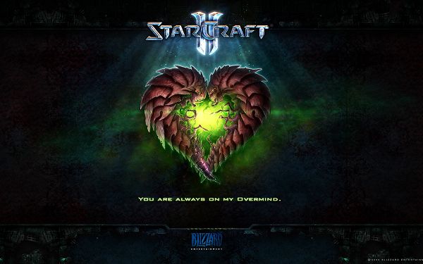 StarCraft II Game Post in Pixel of 1920x1200, 2 Monsters in Heart Shape, They Are Good-Looking and Shall Fit - TV & Movies Post