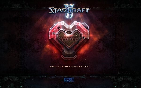 StarCraft II Game Post in Pixel of 1920x1200, a Lighted up Sign, Hell is About Valentine, Can You Believe It? - TV & Movies Post
