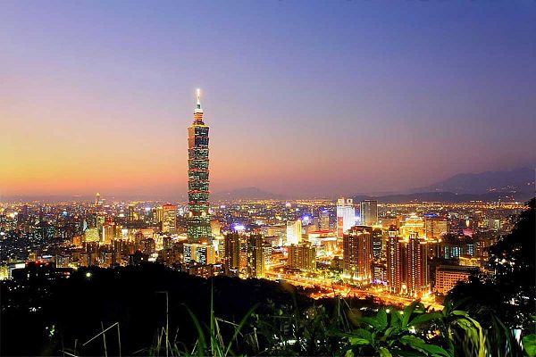 Taipei 101 Night Scenery