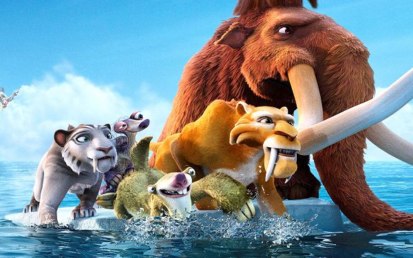 The Ice Age 4 in 1920x1200 Pixel, Ice is a Thing of the Past, Has to Leave for a Safe Place, Global Warming is Harmful - TV & Movies Wallpaper