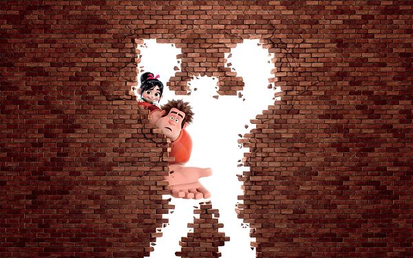 Wreck It Ralph Animation in High Resolution: 3200x2000, Leaving a Big Hole on the Wall, Who Passed By? Shall Bring Laughter to Everyone - TV & Movies Wallpaper
