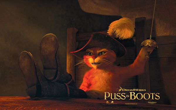 Hight Quality Of Wallpaper - Puss In Boots