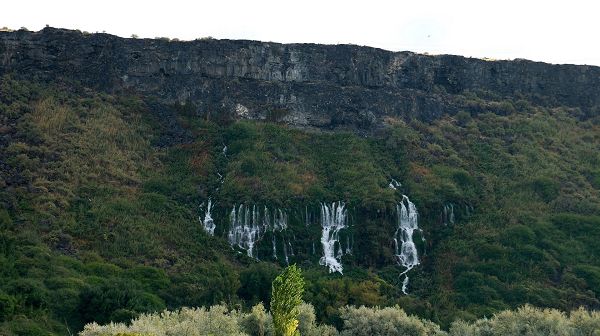 images of nature - Tall Hills Full of Waterfall, a Great Bless for the Natural and Green Plants 