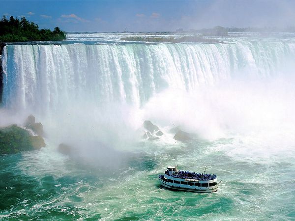 Natural Scenery Wallpaper: Niagara Falls In Canada