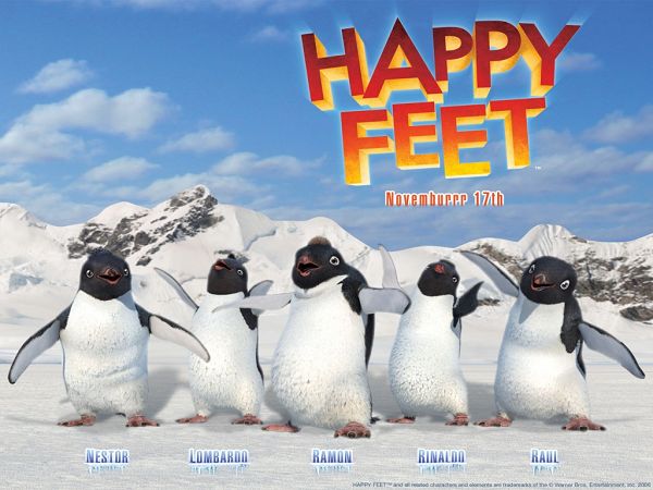Wallpaper Of Movie Happy Feet