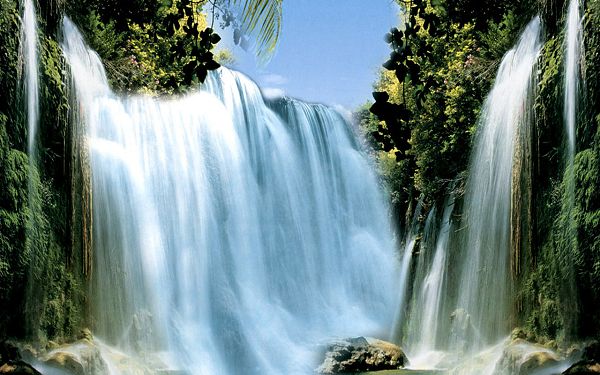 Wonderful Scenery Wallpaper: Venezuela AnHeEr Falls