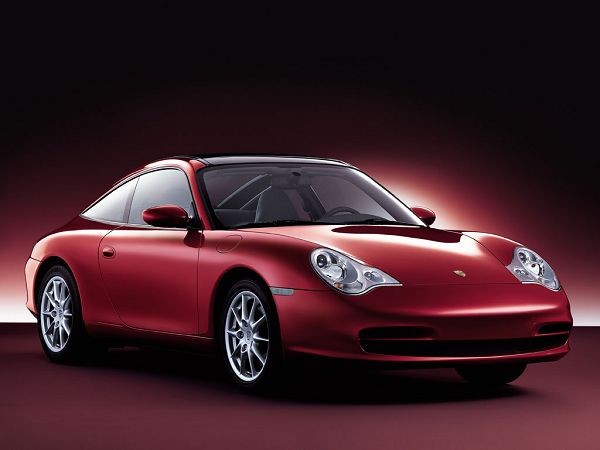 Wonderful Wallpaper: A Red Porsche Sports Car