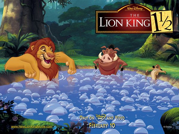 Wonderful Wallpaper: Famous Movie The Lion King