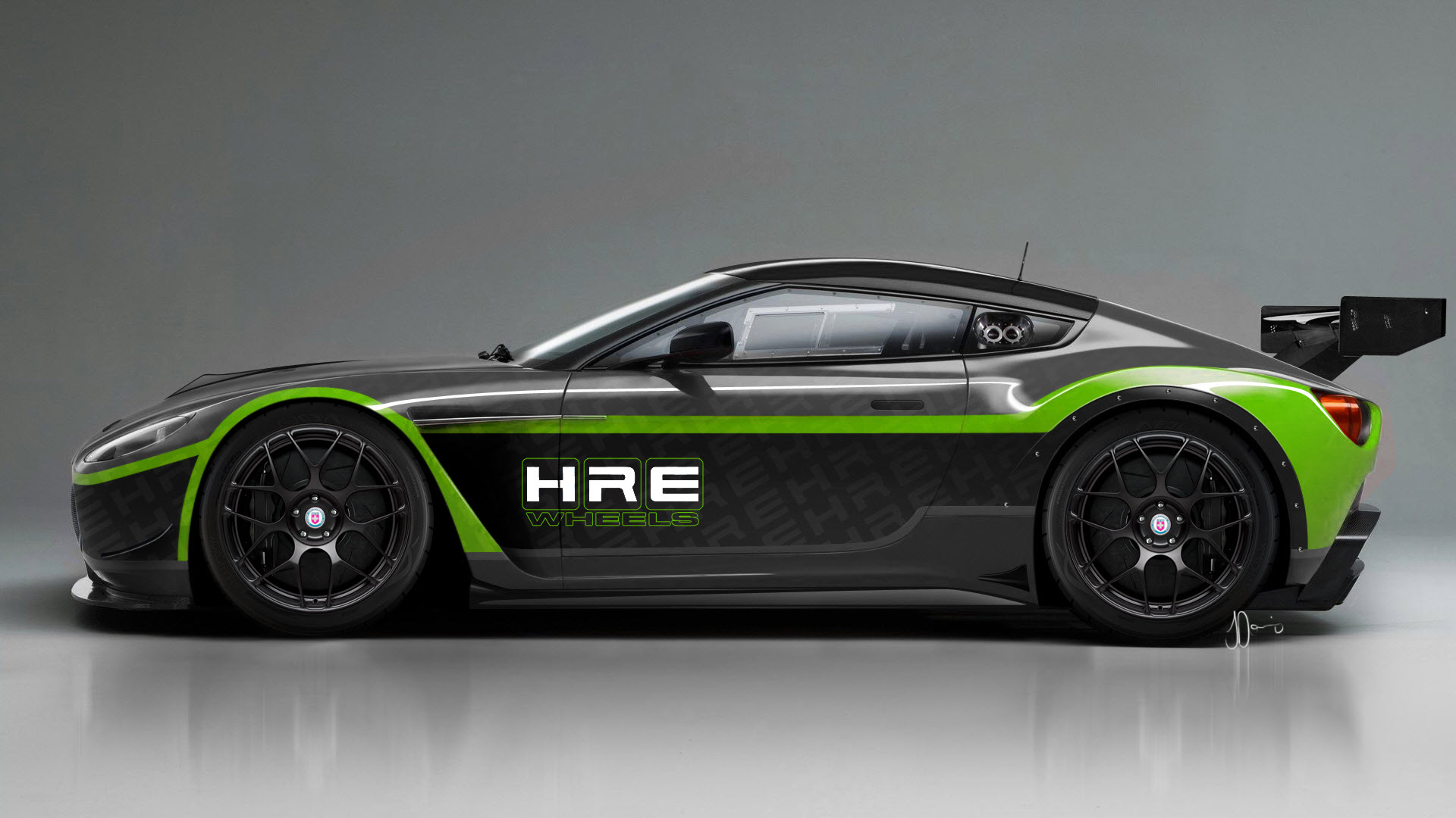 wallpaper of car: the wonderful sports car Aston Martin ,click to 