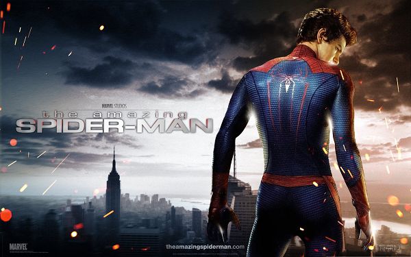 click to free download the wallpaper--3D Movies Wallpaper, The Amazing Spider Man, Turning His Back
