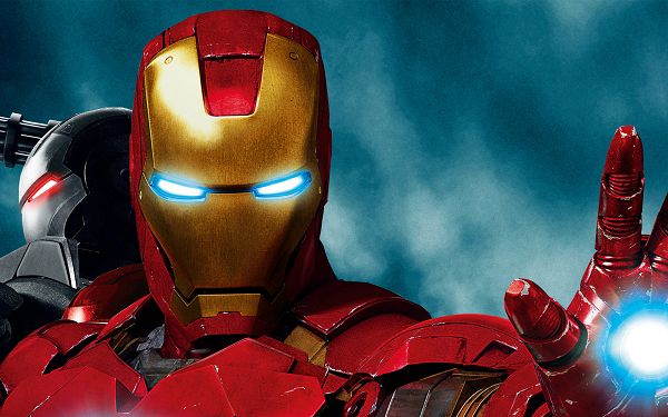 click to free download the wallpaper--Amazing Iron Man 2 Post in 2560x1600 Pixel, an Activated Robot, is Fully Ready to Fight, He Will Grow to be a Leader - TV & Movies Post