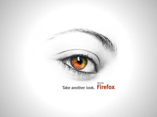 click to free download the wallpaper--Firefox Took Another Look HD Post in Pixel of 1600x1200, the Eye Impresses as Clear and Pure, Firefox is Well Worthy of One More Look - TV & Movies Post