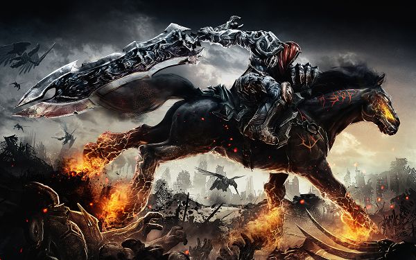 click to free download the wallpaper--Free Download TV & Movies Post of Darksiders Game, Brave and Tall Knight, Shall Conquer Everything