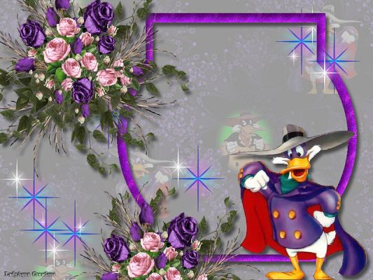Free Wallpaper - Includes Donald Duck, Well-Dressed and Confident!