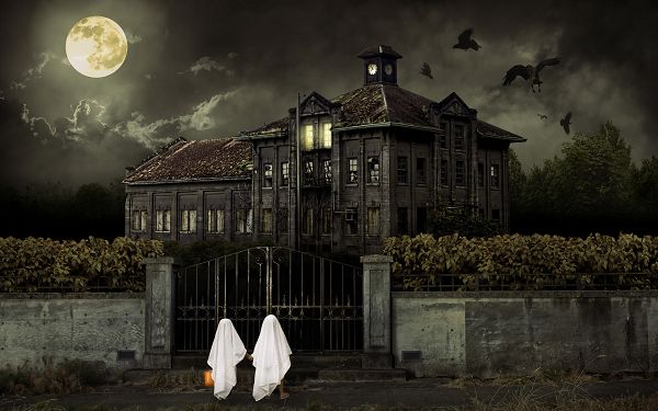 Free Wallpaper - Shows the Festival Atmosphere of Halloween, Scary Enough!