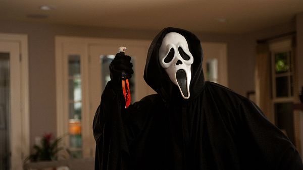 click to free download the wallpaper--Ghostface in Scream in 1920x1080 Pixel, a Knife is Held in the Hand, He Can Indeed Make One Scream and Run - TV & Movies Wallpaper