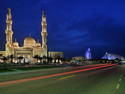 Nature Landscape of the World, Jumeirah Mosque, a Sacred and Dreamy Place
