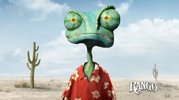 Rango HD Post Available in Pixel of 1920x1080, a Well-Dressed Little Dragon, Are You Lost in the Desert? Turn the Way Back - TV & Movies Post