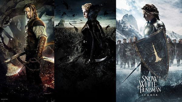 click to free download the wallpaper--Snow White and the Huntsman 2012 in 1920x1080 Pixel, All the Three Are Good-Looking, They Are Easy to Apply - TV & Movies Wallpaper