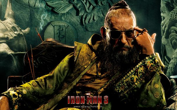 click to free download the wallpaper--The Mandarin Post in Iron Man 3 in 2880x1800 Pixel, Man Sitting on Chair and Planning Something Big, He is Bound to Make It - TV & Movies Post