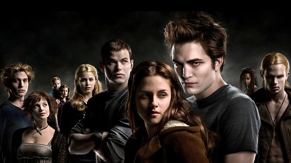 click to free download the wallpaper--The Twilight Saga in 1920x1080 Pixel, Edward and Bella Remain the Most Attractive Among the Crowd, Wish Them Good End - TV & Movies Wallpaper