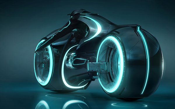 click to free download the wallpaper--Tron Light Cycle Post in 2560x1600 Pixel, a Lighted up Motor, It Shall Greatly Improve the Outlook of Your Device - TV & Movies Post