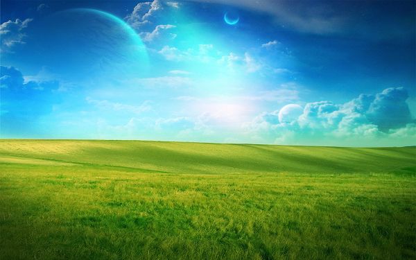 free wallpaper of grassland ,click to download