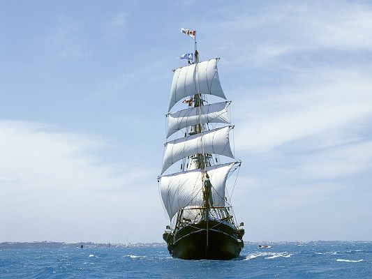 free wallpaper of sailing boat on the sea
,click to download