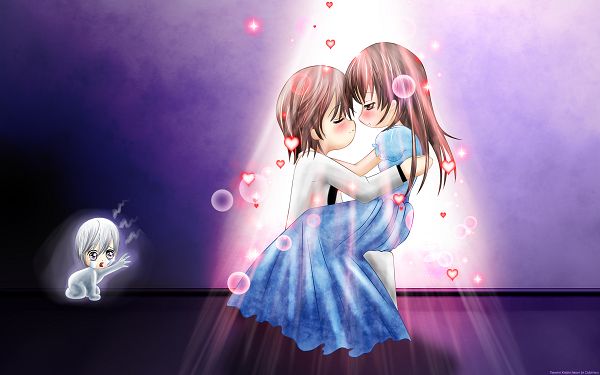 wallpaper of beautiful comic: Vampire Knight  ,click to download