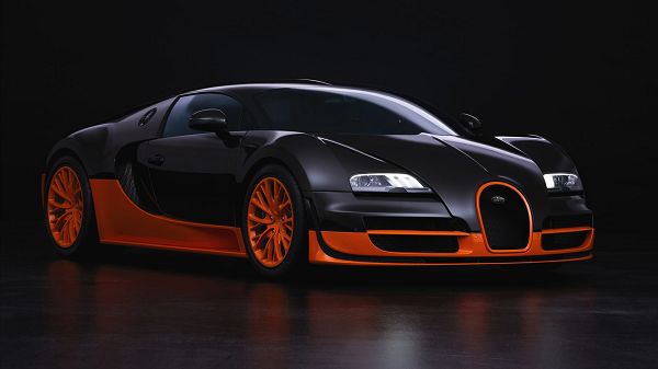 wallpaper of car: the most expensive sports car -  Bugatti Veyron  ,click to download